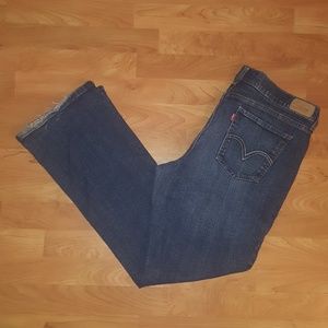 Levi's womens size 16 boot cut jeans 515